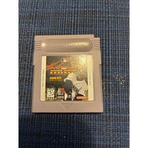 Ken Griffey Jr Presents Major League Baseball Nintendo Game Boy DMG-AKGE-USA